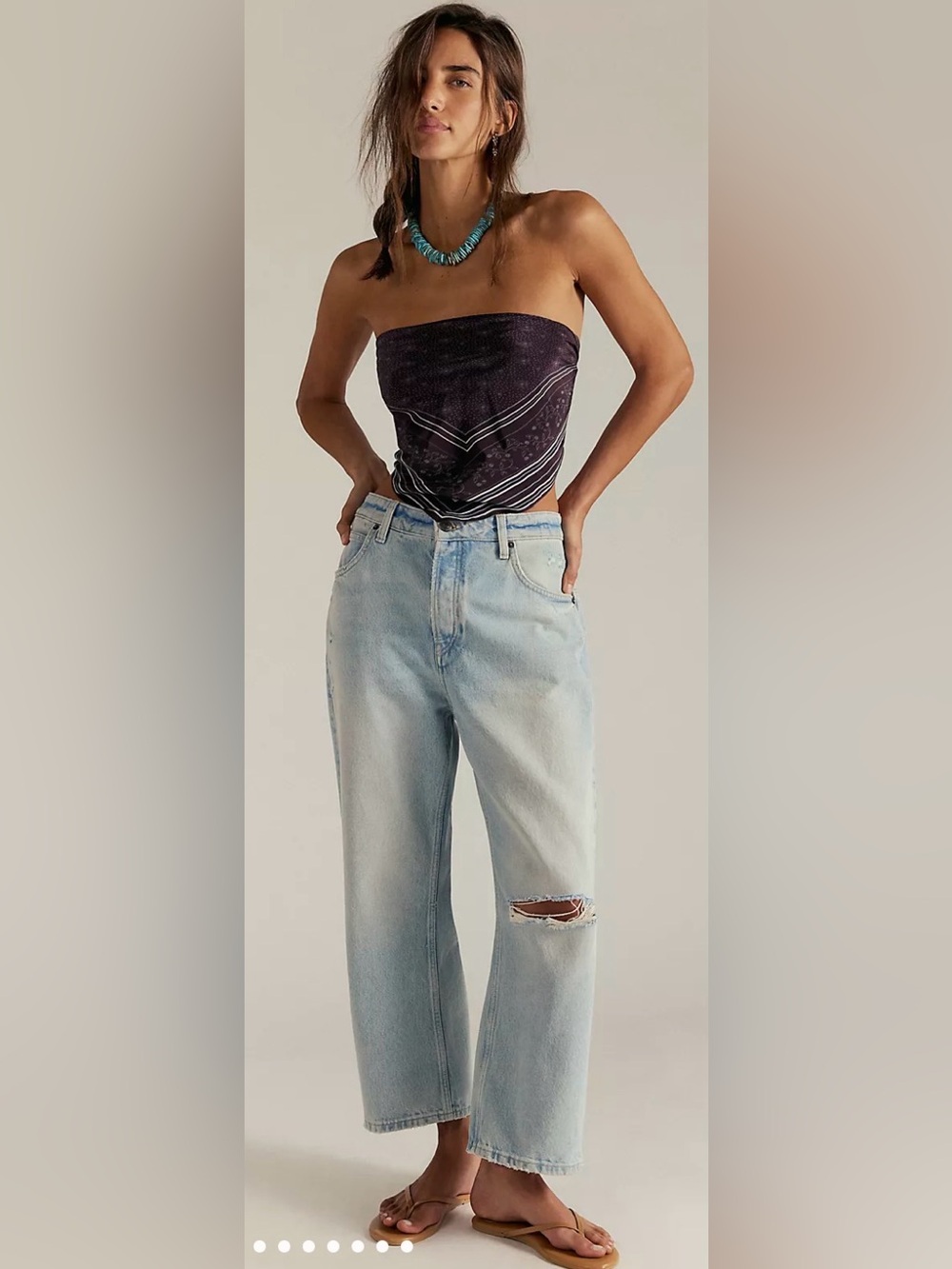We The Free Deep Trance Dropped Boyfriend Jeans